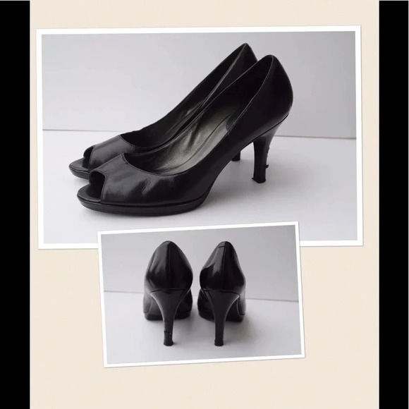 Cole Haan Nike air peep toe pumps - Picture 3 of 7